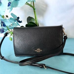Coach Anna Foldover Clutch Crossbody